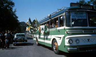Celtic supporters in Lisbon