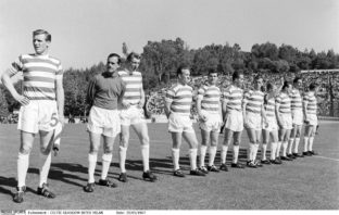 Celtic line-up in Lisbon