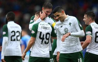 James Forrest scored four goals against St Johnstone on this day in 2018