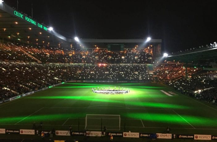 Disco Lights at Celtic Park