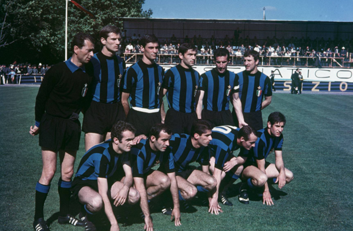 Inter Milan line-up in Lisbon