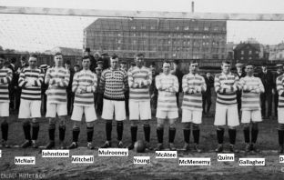 Jimmy Napoleon McMenemy's Celtic debut