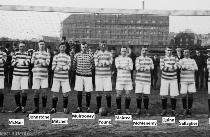 Jimmy Napoleon McMenemy's Celtic debut