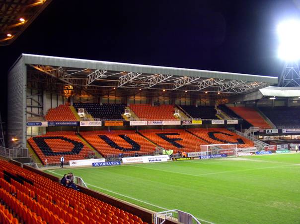 East stand at Tannadice 