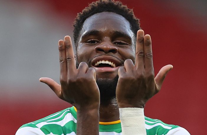 Odsonne Edouard celebrates