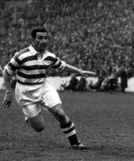 Sean Fallon in action for Celtic 
