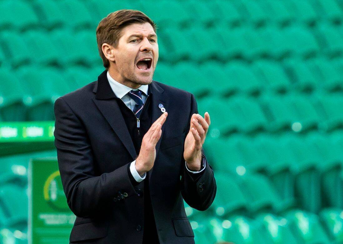 theRangers Manager Steven Gerrard 