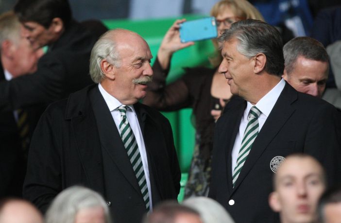 Dermot Desmond and Peter Lawwell