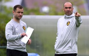 Shaun Maloney and Roberto Martinez