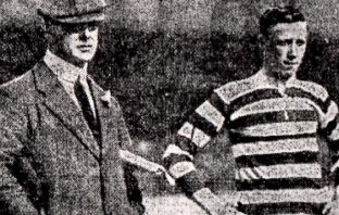 Willie Maley and Peter Johnstone