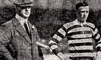 Willie Maley and Peter Johnstone