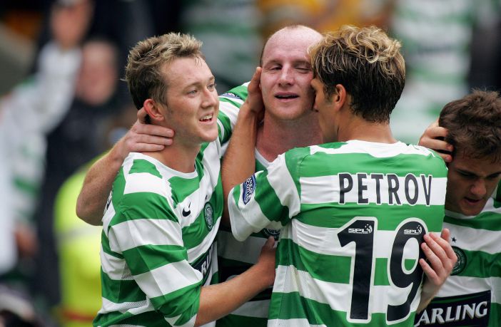 Aiden McGeady, John Hartson & Stilian Petrov