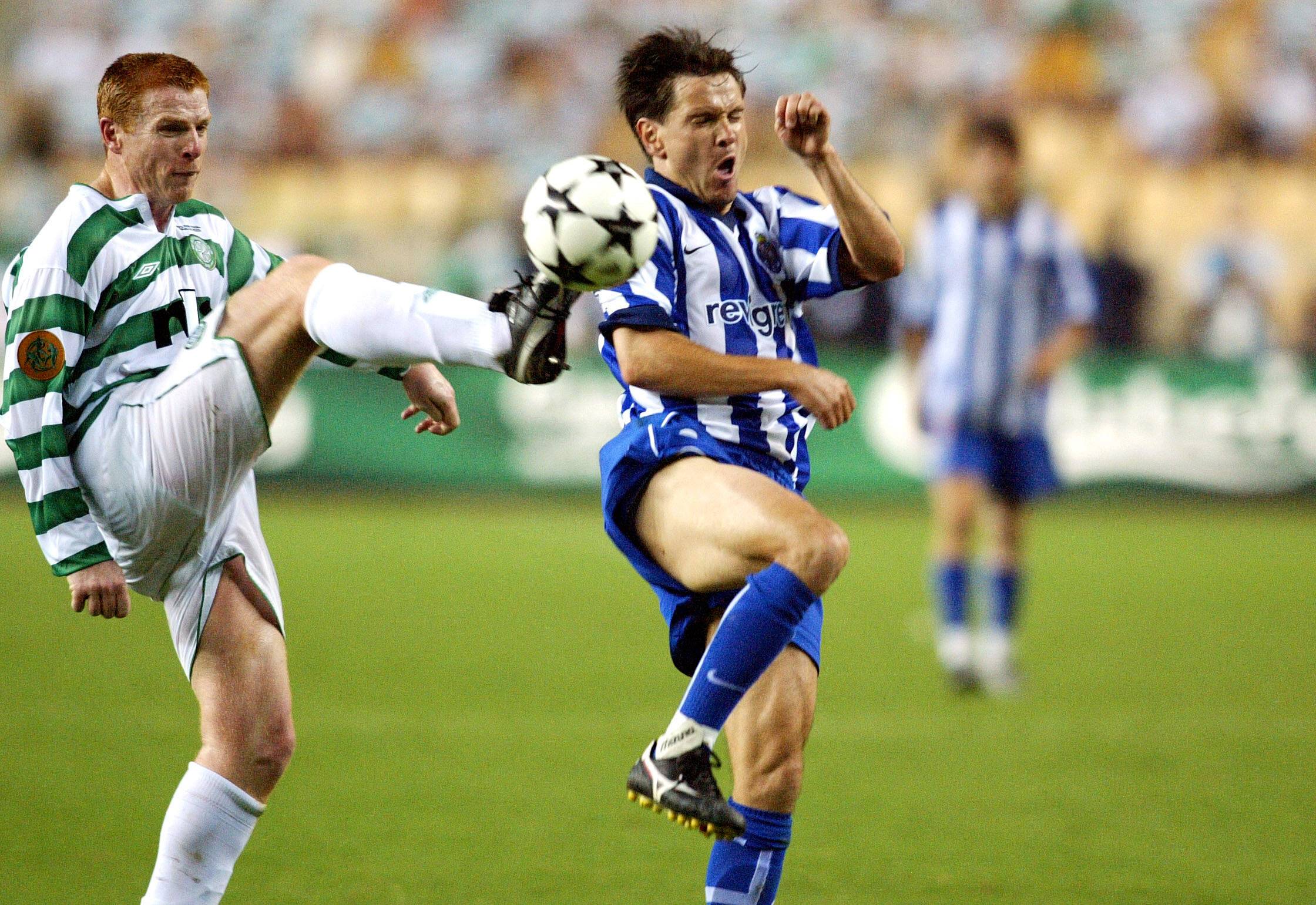 Neil Lennon in Seville