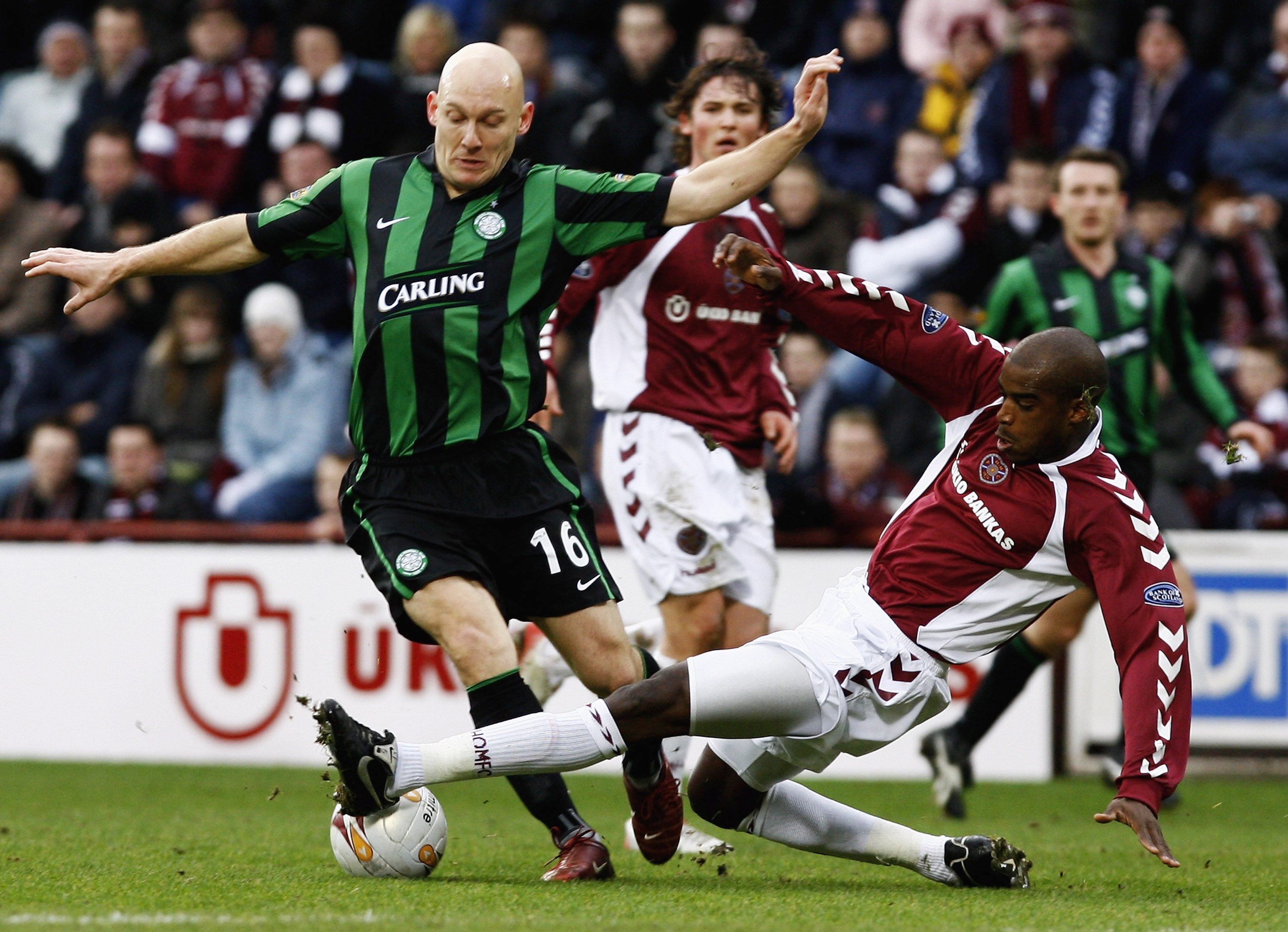 Thomas Gravesen of Celtic 