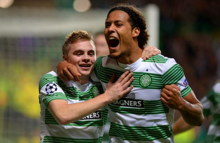 James Forrest and Virgil van Dijk