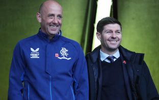 Steven Gerrard and Gary McAllister