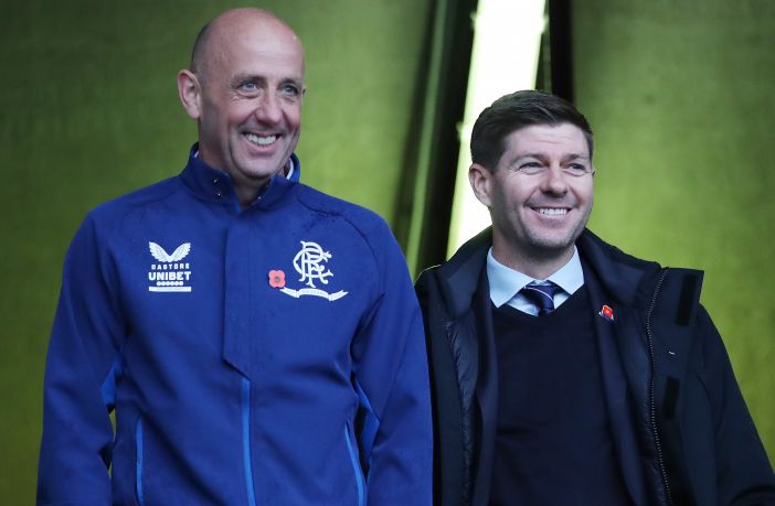 Steven Gerrard and Gary McAllister