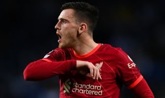 Andy Robertson of Liverpool FC