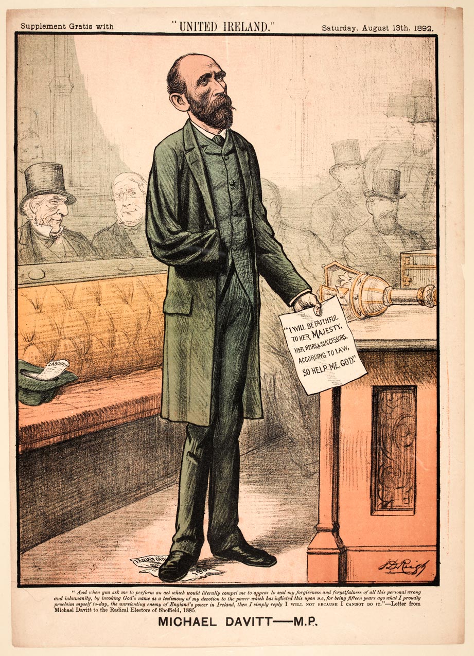 Michael Davitt, Saturday 13 August 1892.