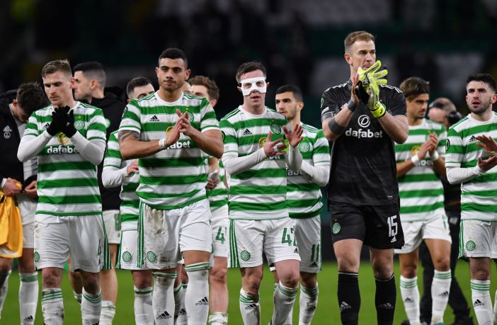 Celtic after the defeat to Bodo Glimt
