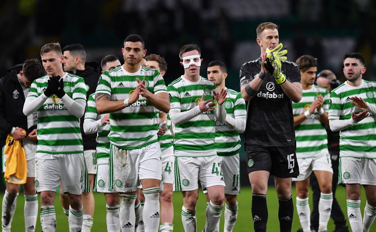 Celtic after the defeat to Bodo Glimt