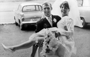 Celtic's Pat Crerand gets married