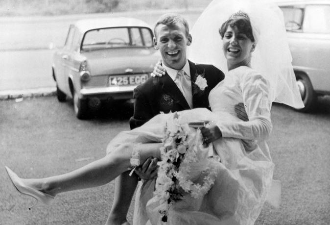 Celtic's Pat Crerand gets married
