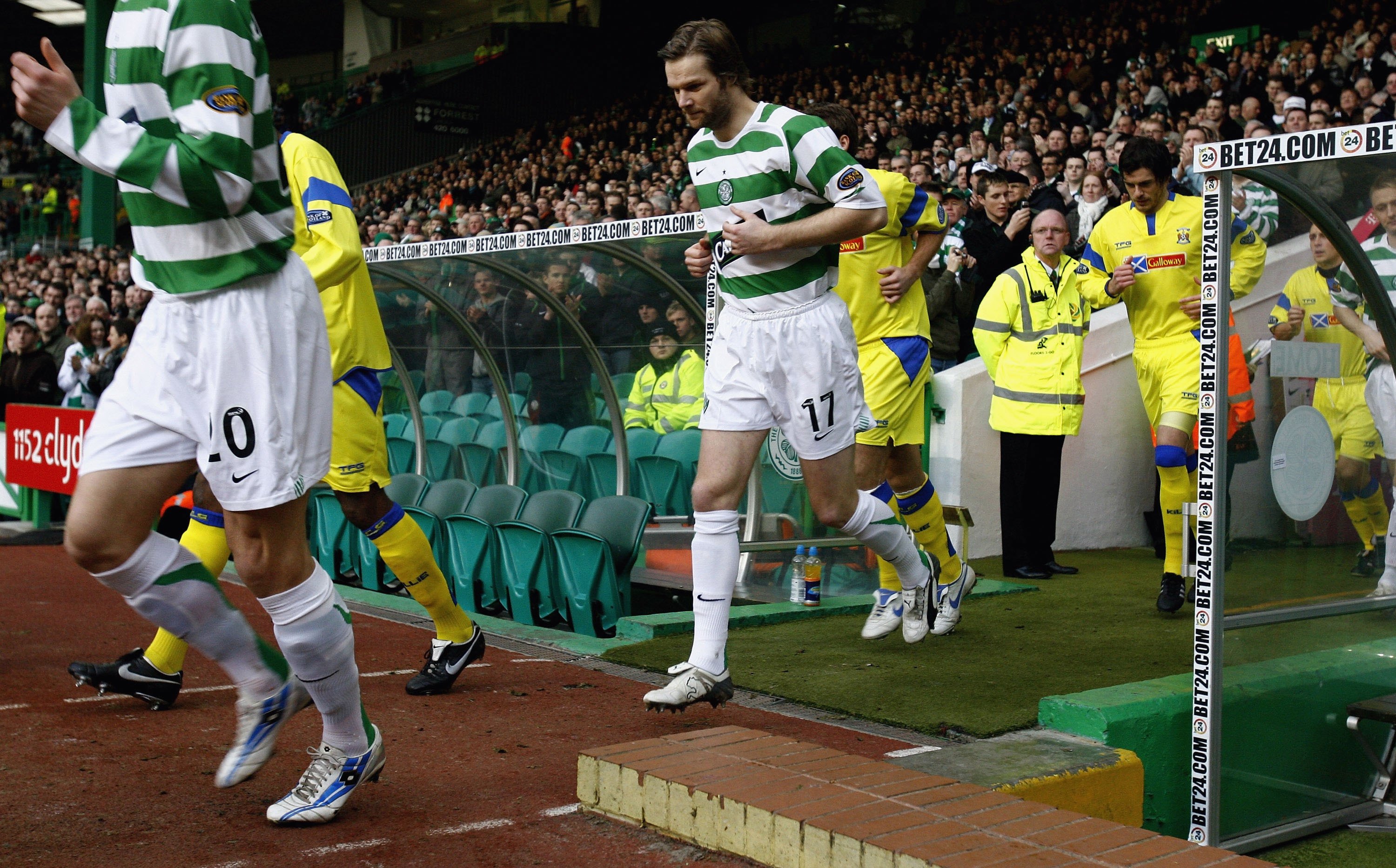 Steven Pressley of Celtic