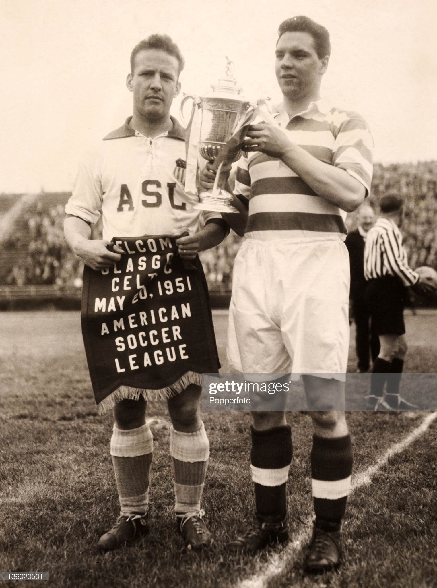 Glasgow Celtic captain John McPhail 