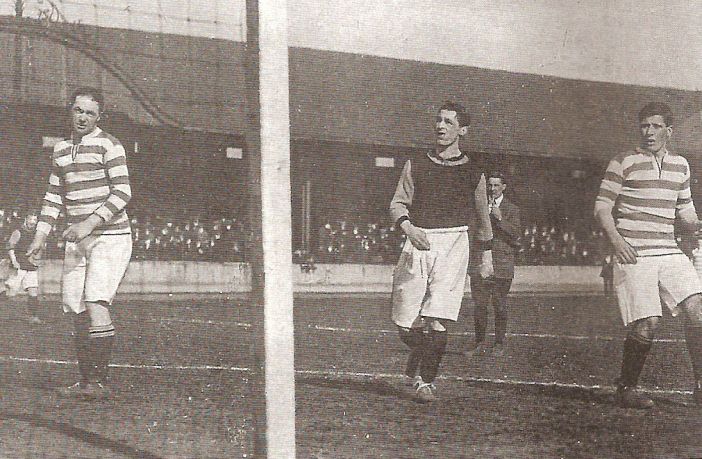 Joe Dodds (right) and Alec 'Icicle' McNair