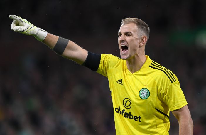 Celtic goalkeeper Joe Hart