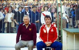 Peter Taylor and Brian Clough, 1980 European Cup Final