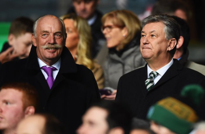 Dermot Desmond and Peter Lawwell