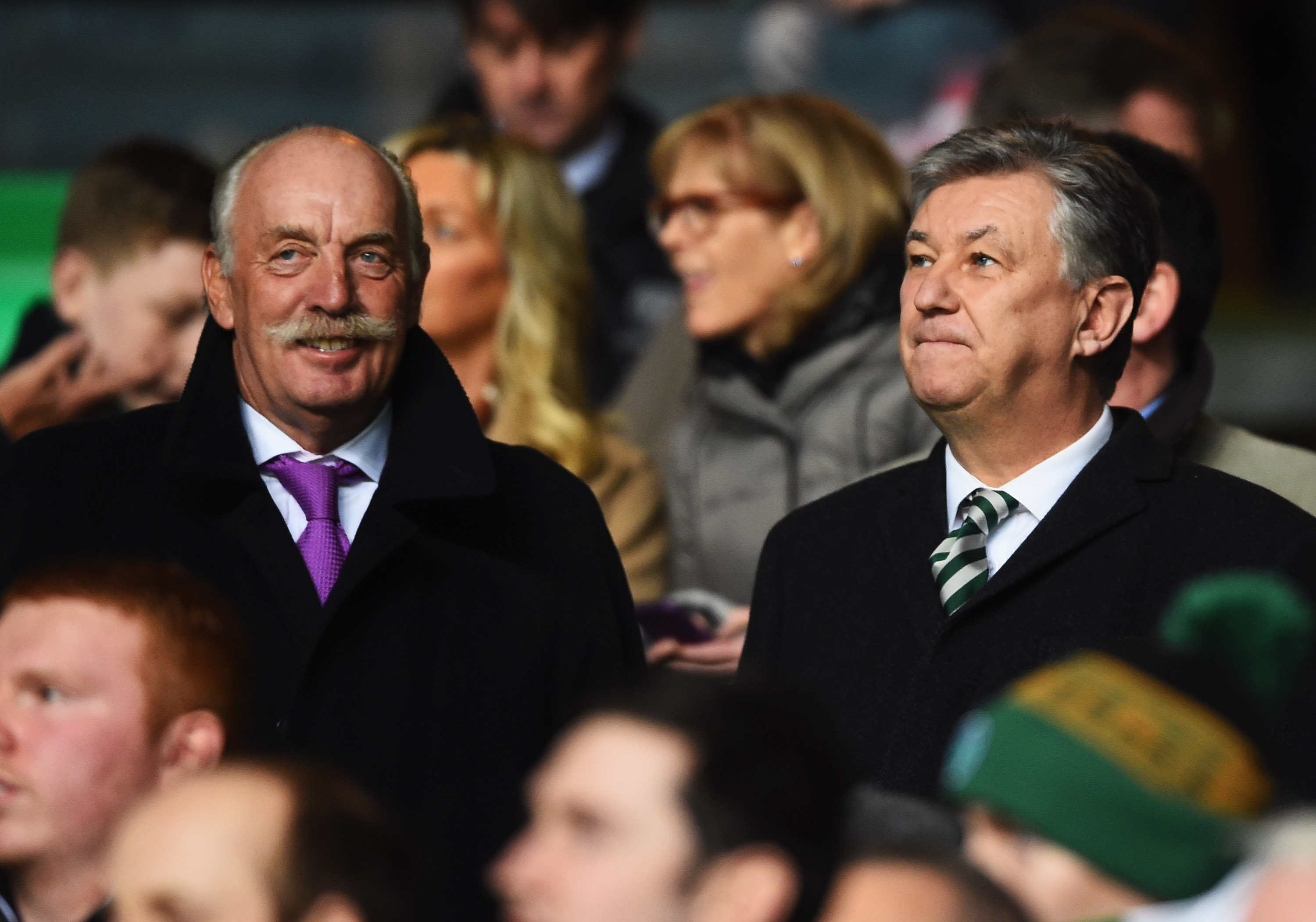 Dermot Desmond and Peter Lawwell