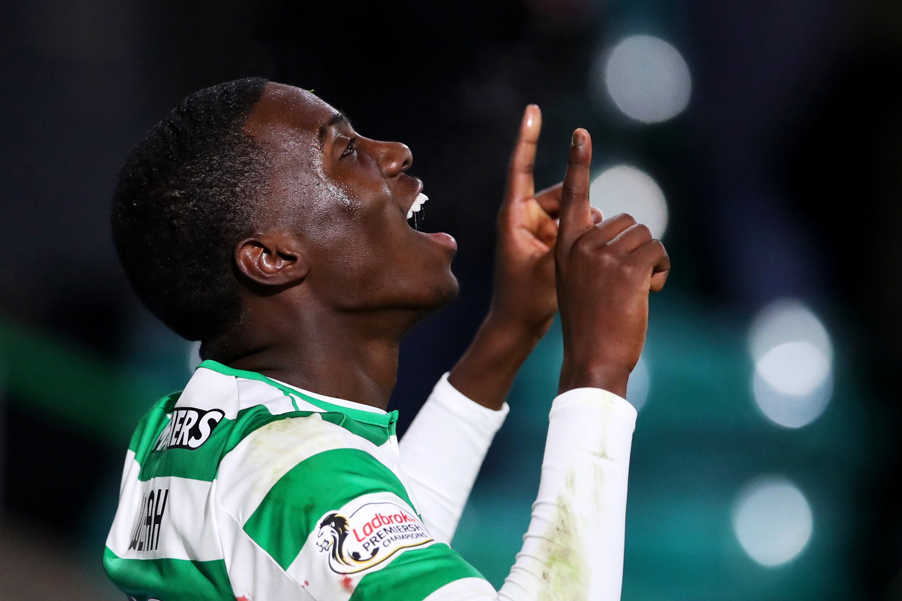 Timothy Weah of Celtic 