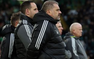 Ange Postecoglou and John Kennedy