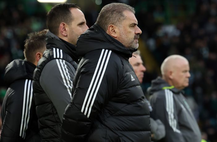 Ange Postecoglou and John Kennedy