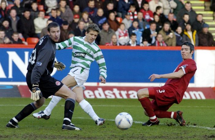 Juninho starred in the win over Aberdeen
