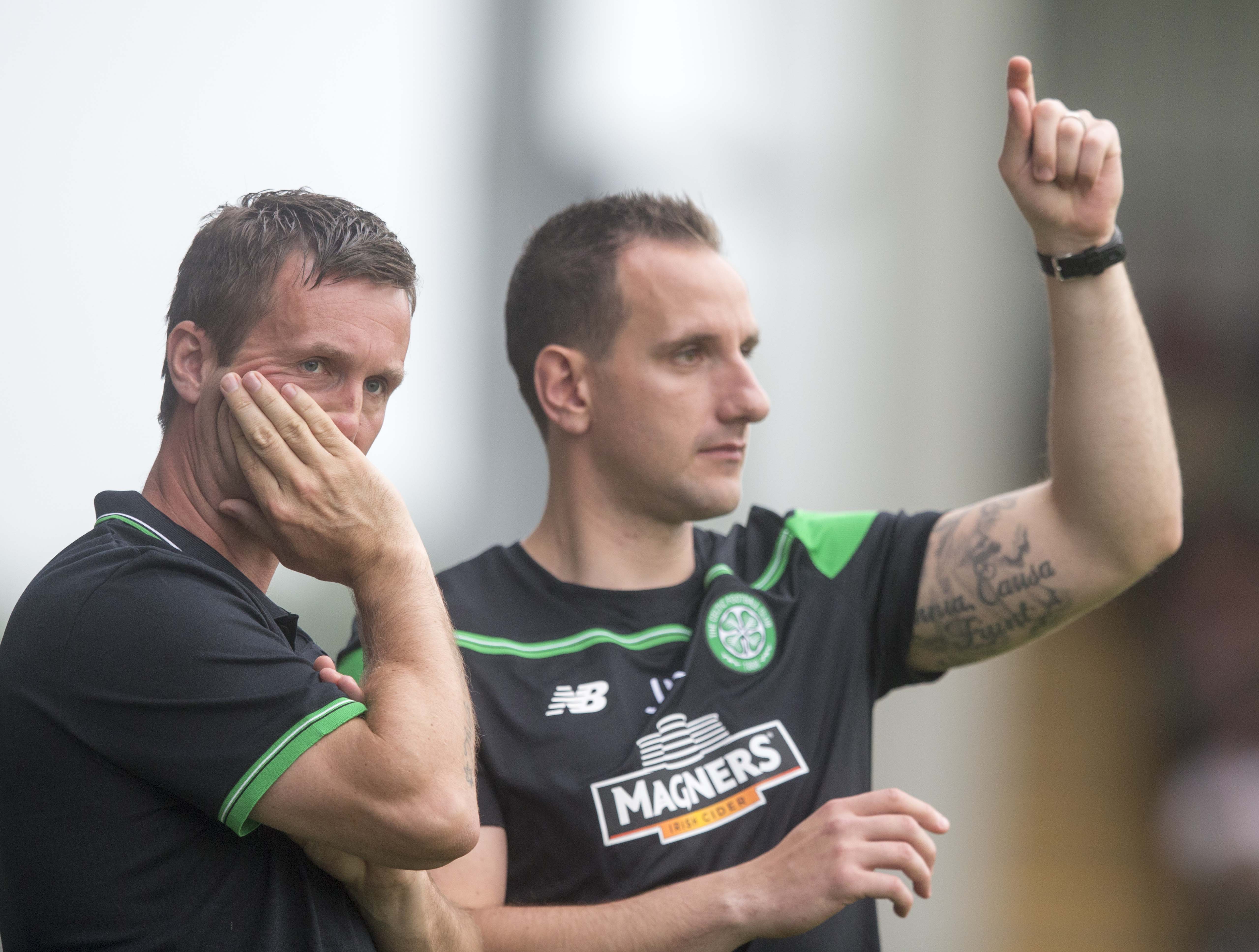 Ronny Deila and John Kennedy