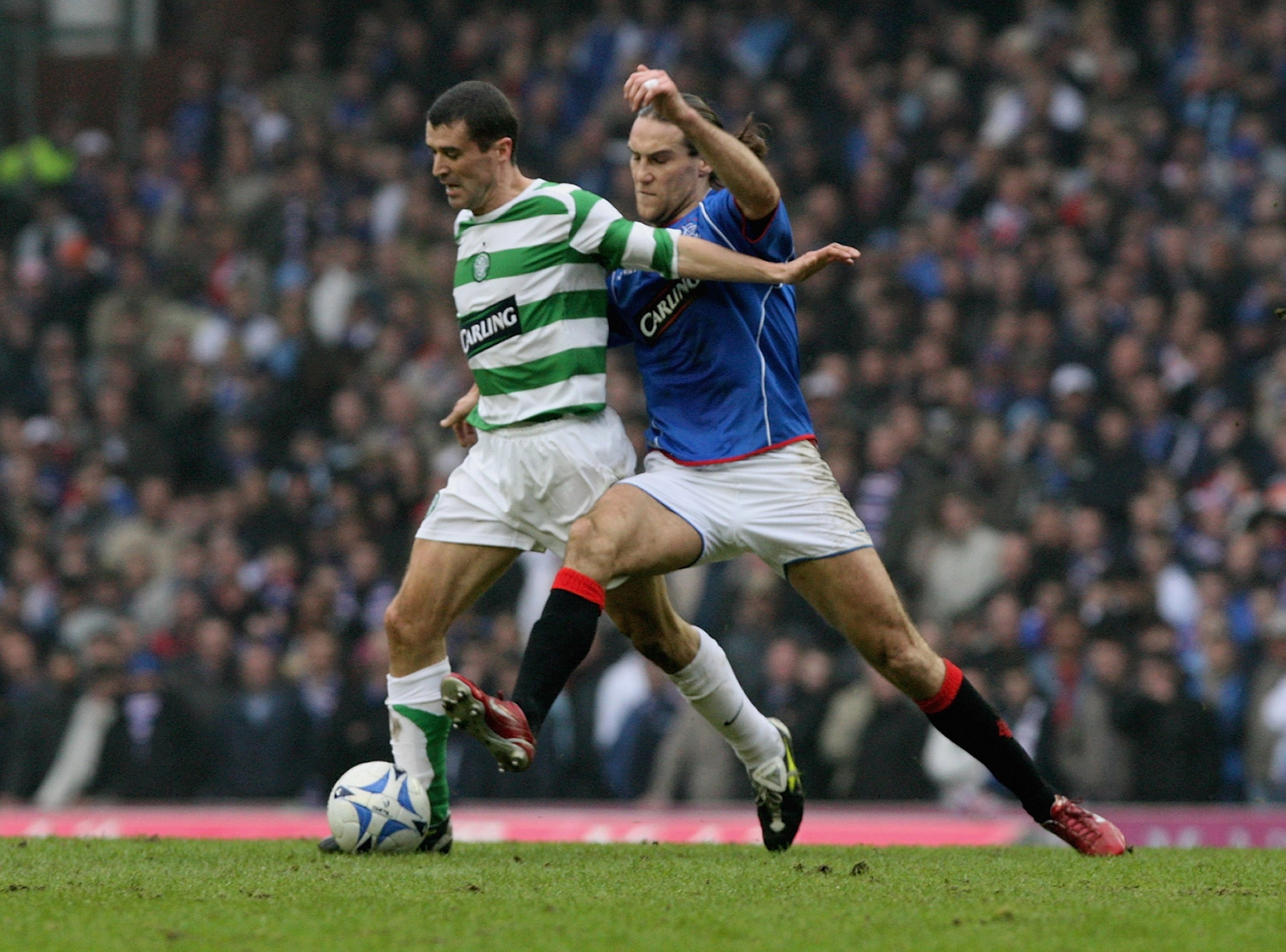 Roy Keane at Ibrox 