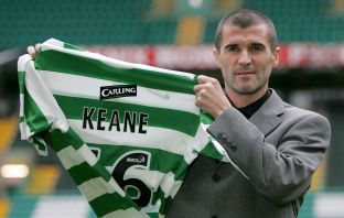 Roy Keane signs for Celtic
