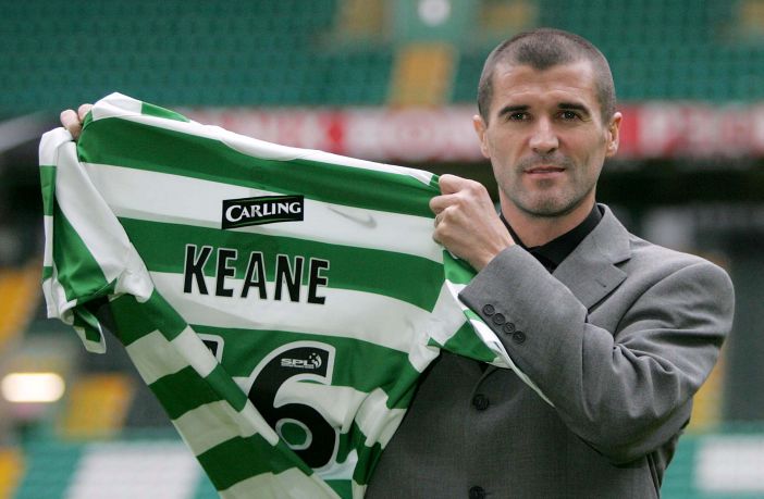 Roy Keane signs for Celtic