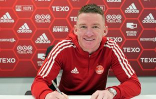 Jonny Hayes had signed a new deal with Aberdeen