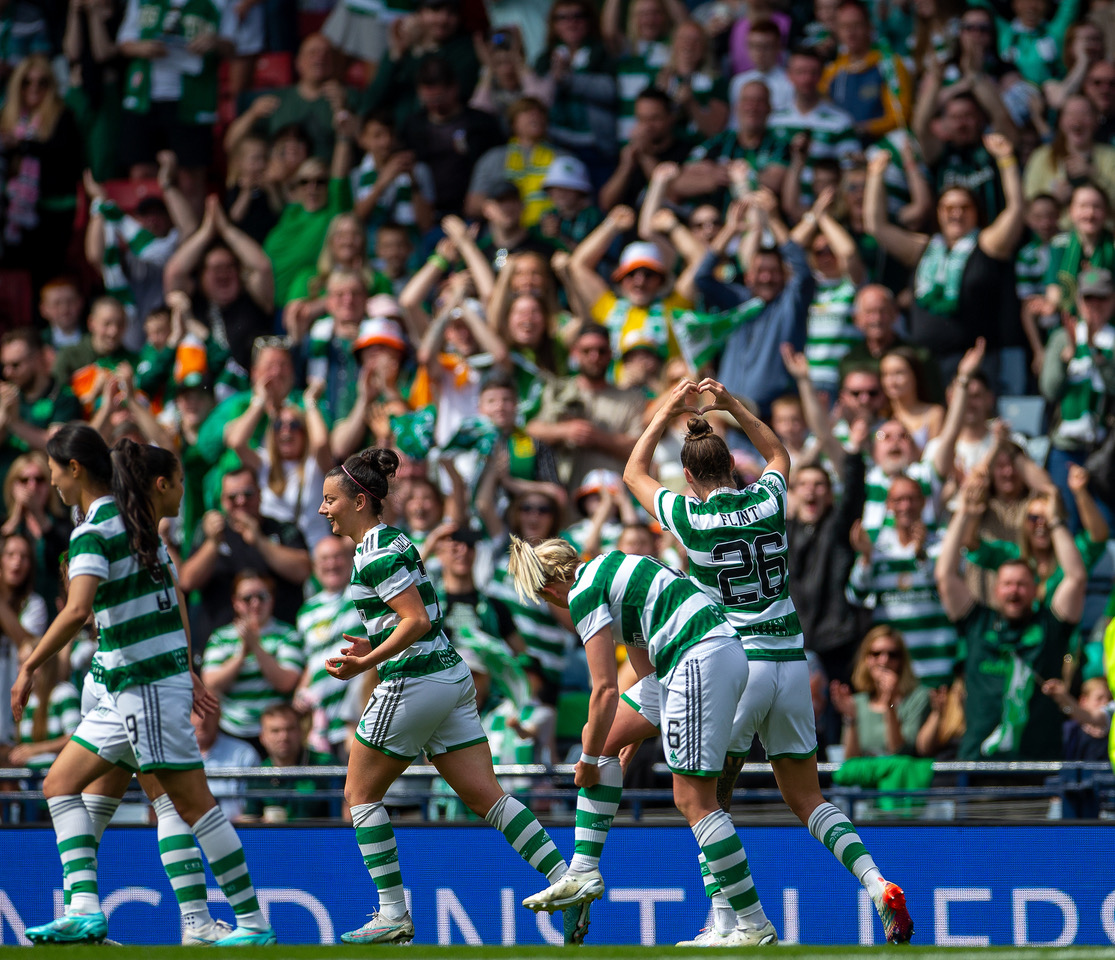 Celtic celebrations at Hampden