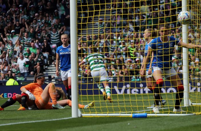 Celtic FC Women 2-0 theRangers. Women's Scottish Cup Final, 2023