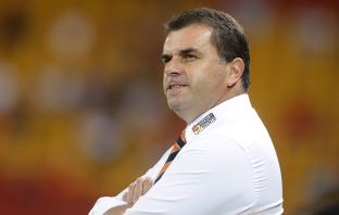 Ange Postecoglou at Brisbane Roar