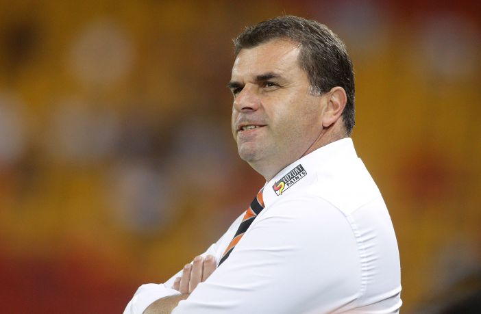 Ange Postecoglou at Brisbane Roar
