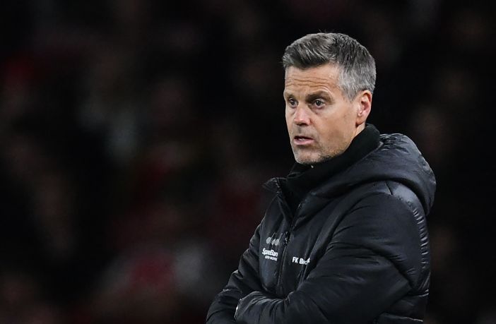 Bodo/Glimt's Norwegian coach Kjetil Knutsen