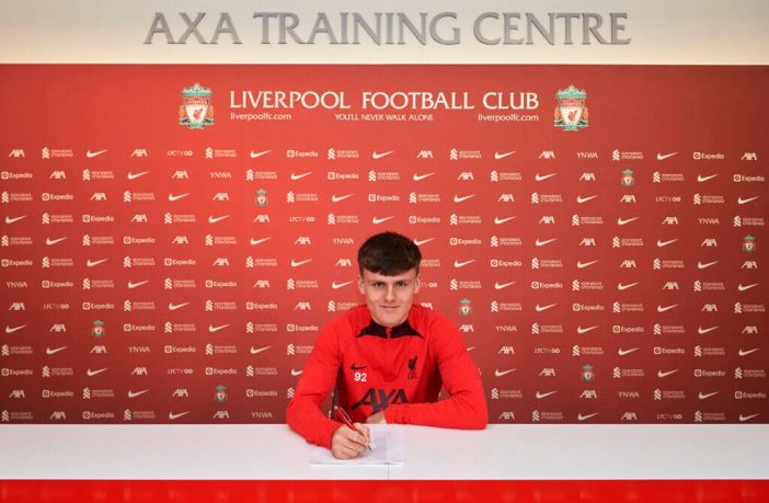Ben Doak signs for Liverpool