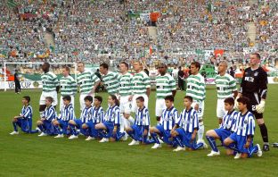 Massive Celtic support in Seville